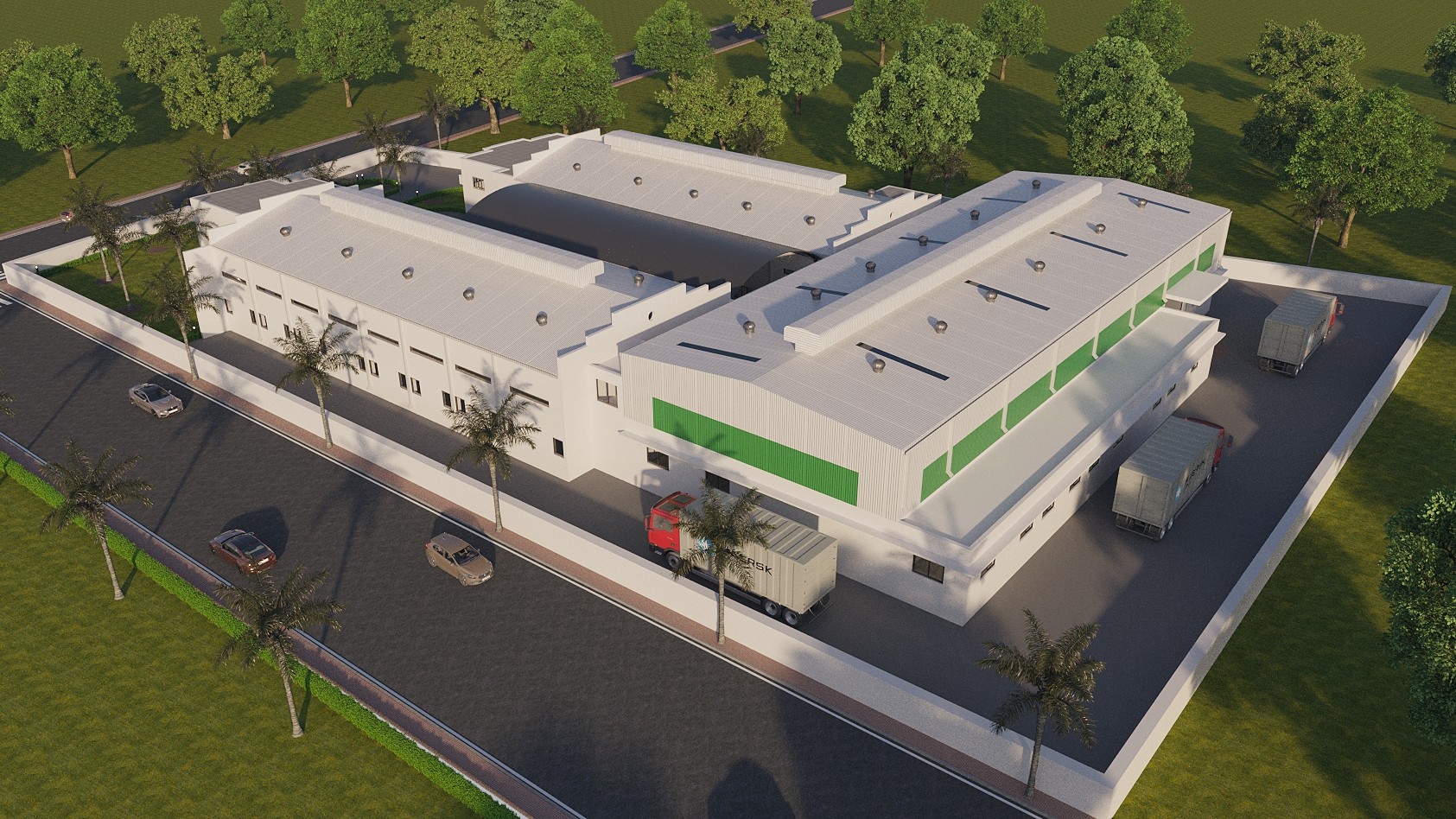 DMPL manufacturing facility exterior view showing industrial valve production plant in Vatva, Gujarat